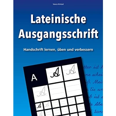 Abbildung von Lateinische Ausgangsschrift Handschrift lernen, üben und verbessern