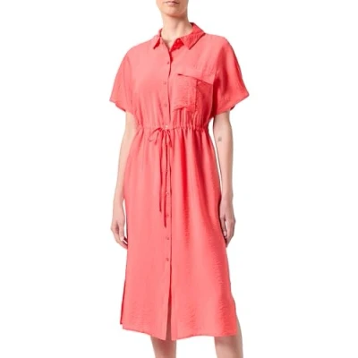 Abbildung von Vero Moda Blusenkleid IRIS (1 tlg) Drapiert/gerafft