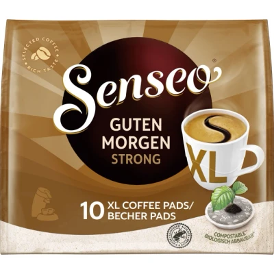 Abbildung von Senseo Guten Morgen Strong, 10 Pads, 0.125 von FROG.coffee