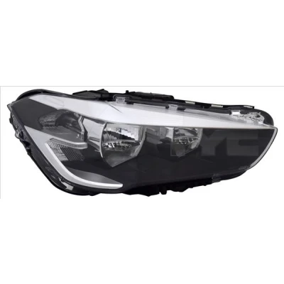 Abbildung von TYC 20 16581 06 9 Scheinwerfer rechts H7/H7, LED mit Tagfahrlicht für Rechtsverkehr LED, Elektromotor
