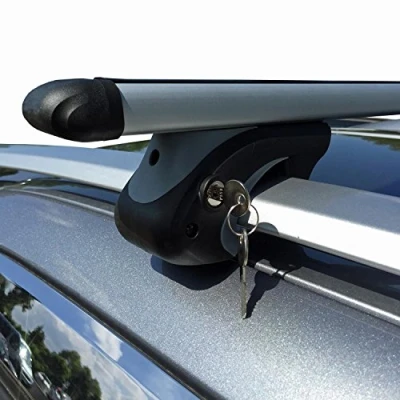 Abbildung von VDP Alu Relingträger L120 kompatibel mit VW Tiguan 2007 2016 bis abschliessbar