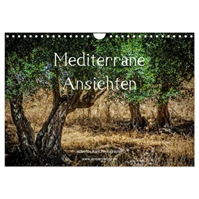 Abbildung von Mediterrane Ansichten 2025 (Wandkalender DIN A4 quer), CALVENDO Monatskalender