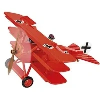 Abbildung von Fokker Dr.1 Red Baron, Konstruktionsspielzeug