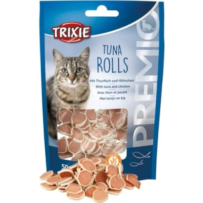 Abbildung von Trixie Premio Rolls Katzensnack Thunfisch 50 g...