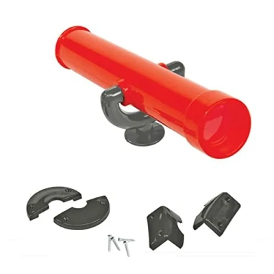 Abbildung von Teleskop Fernrohr für Spielturm, rot