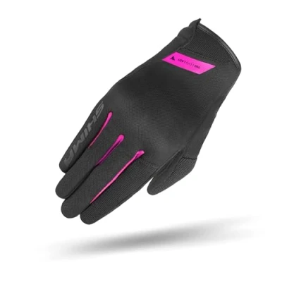 Abbildung von SHIMA ONE EVO Motorrad Handschuhe Damen Kurze Sommer Motorradhandschuhe Schutz Schutzkleidung Stadt Motorcycle Belüftet Verstärkt Leicht Motorbike Sommerhandschuh (Frauen, Rot, M)