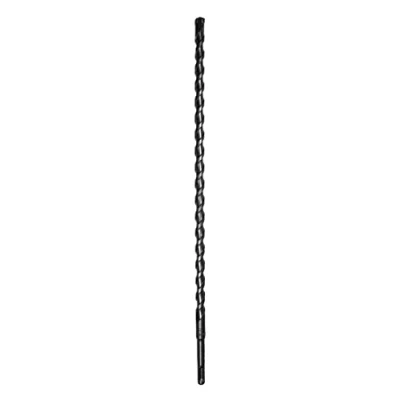 Abbildung von Starrett SDS Plus. Bohrer 14X460MM KBPX14E PGM zugelassener Hartmetallspitze 4 Punkt Nutenhammerbohrer für Betonmauerwerk Steinziegel