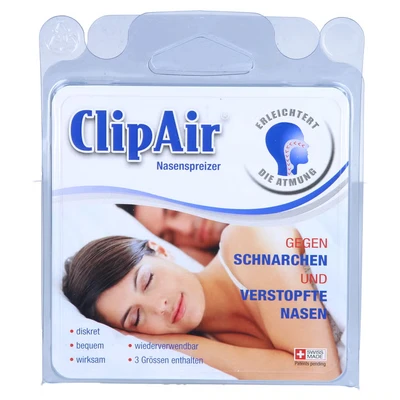 Abbildung von Maximex Schnarchstopper Antischnarch Nasenclip ClipAir, Set 3 tlg., Clips