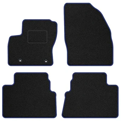 Abbildung von M MOTOS Velours Standard fußmatten für Ford Kuga I 2008 2012 Standard, Gewebt, Blau Auto Erleben Sie neuen Fahrkomfort mit einem Satz Ihr