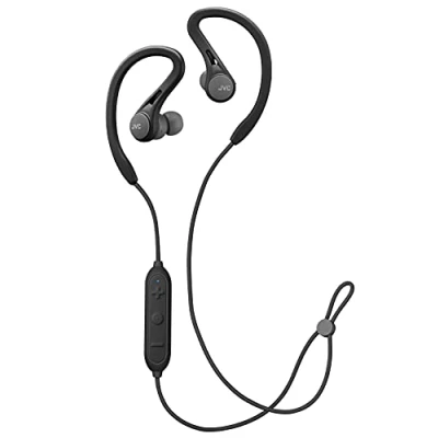 Abbildung von JVC, HA EC25W B U Bluetooth Sport Kopfhörer, schweißfest, IPX2, Schwarz