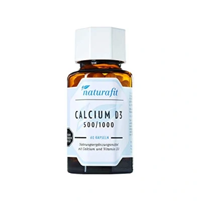 Abbildung von Naturafit Calcium D3 500/1.000 Kapseln 60 St
