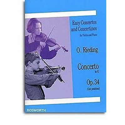 Abbildung von Concerto in G, Op. 34: Easy Concertos and Concertinos Series for Violin Piano (Easy Piano)