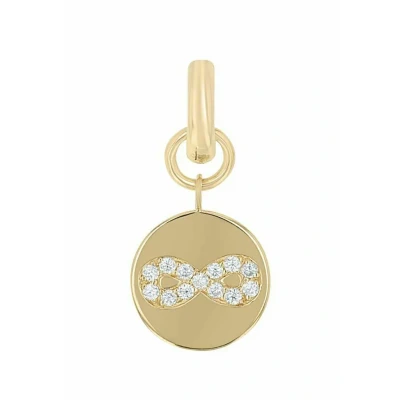 Abbildung von amor Infinity Charm goldcoloured, Damen, Größe: One Size, Gold coloured