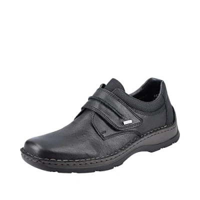 Abbildung von Rieker Slipper, Herren, Größe: 40, Schwarz/schwarz/schwarz Schuhe