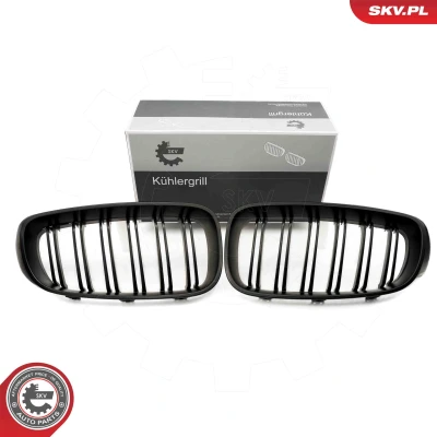 Abbildung von ESEN SKV 66SKV133 Kühlergrill schwarz matt BMW: 3 GT