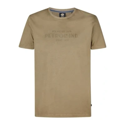 Abbildung von Petrol Industries Tshirt print, Herren, Größe: Medium, Dark sand