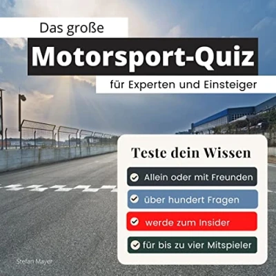 Abbildung von Das große Motorsport Quiz für Experten und Einsteiger: Teste dein Wissen. die besten Fragen über Formel 1. perfekte Geschenk zum Geburtstag zu Weihnachten