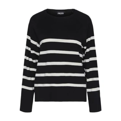 Abbildung von Pieces Pcsia Strickpullover, Damen, Größe: XS, Black