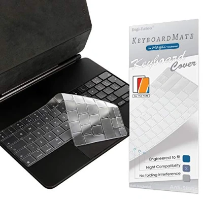 Abbildung von Digi Tatoo Tastaturabdeckung für iPad Magic Keyboard (Europa Layout) Kompatibel mit 2024 M2 Air 13&#039;&#039; and alt Pro 12,9 Zoll (3.4. und 5. 6 Generation), Protektor, Haut