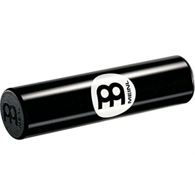 Abbildung von Meinl Percussion Studio Shaker Instrument Large Mit warmen Sound Musikinstrument Kunststoff, Schwarz (SH10 L BK)