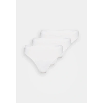 Abbildung von ONLY Onlvicky Thong 3 PACK String, Damen, Größe: XS/S, Bright white