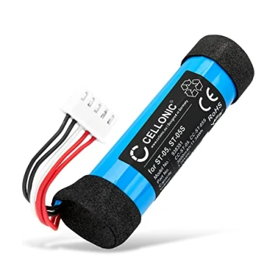 Abbildung von CELLONIC® Ersatzakku ST 05, 05S für Sony SRS XB21 Lautsprecher Musikbox Akku 3000mAh Soundbox Batterie, Speaker Battery