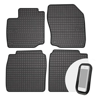 Abbildung von Gummimatten Auto Fußmatten Gummi Automatten Passgenau 4 teilig Set passend für Honda Civic 9 IX 2012 2017