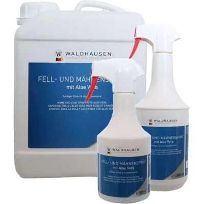 Abbildung von Waldhausen Fell &amp; Mähnenspray Aloe Vera 1L