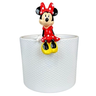 Abbildung von Christmas Inspirations Disney Minnie Mouse Pot Buddy In und Outdoor 10 x 6 x5 cm Gartendekoration für Blumentöpfe, Vasen Topfhänger Deko Anhänger einfache Anbringung einfach dranhängen