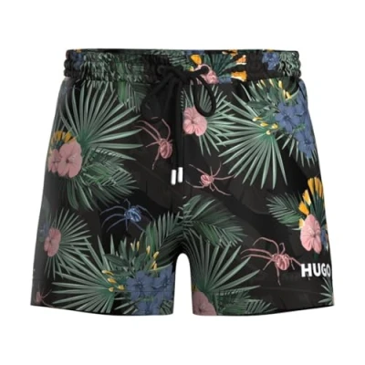 Abbildung von HUGO Badeshorts CALALA mit tropischen Muster