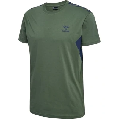 Abbildung von Hummel Hmlstaltic S/S Tshirt print, Herren, Größe: Small, Duck green