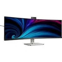 Abbildung von Philips 49B2U6903CH 49 Zoll DQHD Curved Monitor, Webcam, Mikrofon, RJ45, höhenverstellbar (5120x1440, HDMI, DisplayPort, Thunderbolt 4, USB Hub) schwarz