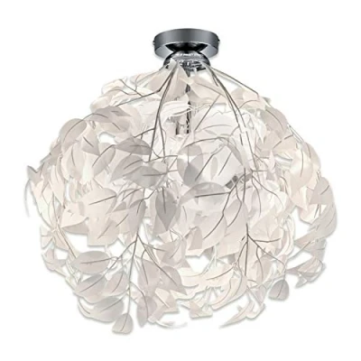 Abbildung von TRIO Leuchten Deckenleuchte Leavy, E27 Deckenlampe mit Blätteroptik, Ø 38cm