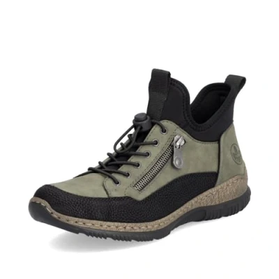 Abbildung von Rieker Slip On Sneaker, Schlupfschuh, Freizeitschuh mit Schnellverschluss