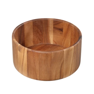 Abbildung von Zassenhaus Salatschüssel Akazienholz Schale aus hochwertigem Holz Zur Zubereitung und zum Servieren von Salat Dekoschüssel Naturholz Ø 25 x 12,5 cm, Akazie