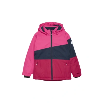 Abbildung von Color Kids Block Skijacke für Kinder, Größe: 104, Fuchsia purple