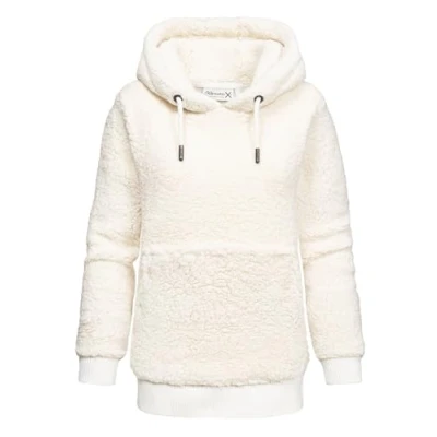 Abbildung von REPUBLIX Kapuzenpullover CHARLIZE Damen Teddy Sweatjacke Plüsch Hoodie Pullover Jacke