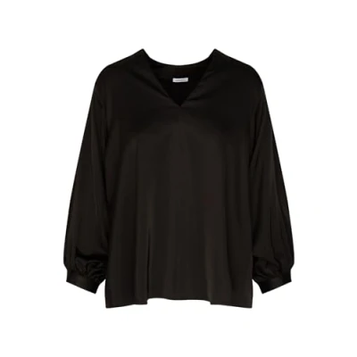 Abbildung von Seidensticker Damen Fashion Bluse Tunika Regular Fit Bügelleicht V Ausschnitt Langarm Stretch