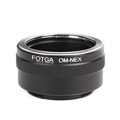 Abbildung von Fotga E Mount Adapter Konverter Ring für Olympus Objektiv Lens zu Sony Mirrorless Kamera NEX 3 5C 6 A7 A7S A7RII III A9 A6000 A6300 A6500 OM