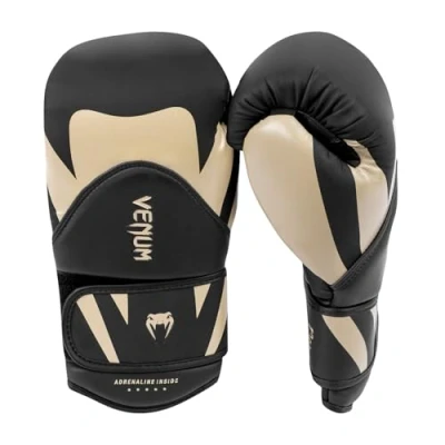 Abbildung von Venum Challenger 4.0 Boxhandschuhe Schwarz Beige