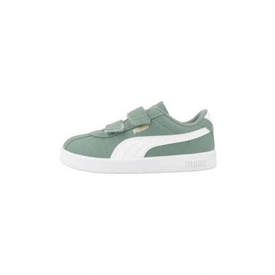 Abbildung von Puma CLUB II V Unisex Sneaker low für Kinder, Größe: 22, Green moon/white Schuhe