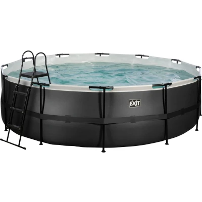 Abbildung von EXIT Pool ø488cm Black Leather