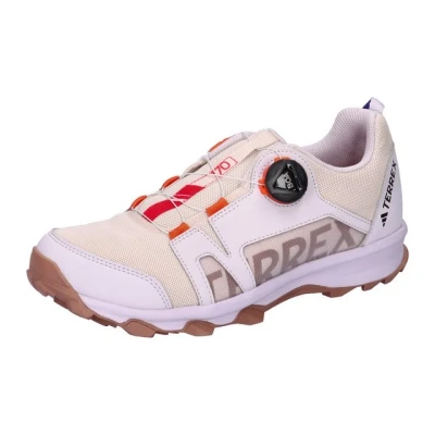 Abbildung von Adidas Terrex Agravic BOA Unisex Hikingschuh für Kinder, Größe: 36 2/3, Putty mauve/warm clay/pure ruby Textil/synthetik