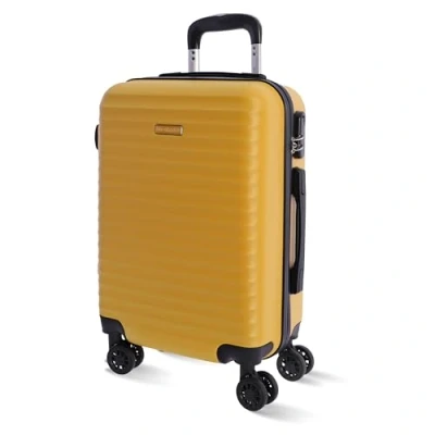 Abbildung von DON ALGODON Koffer Handgepäck 55x40x20 Reisekoffer mit 4 Rollen 360º leicht Hartschalenkoffer ABS 32 L Trolley Carry on Luggage rollkoffer Klein &amp; Mittelgroß Iris