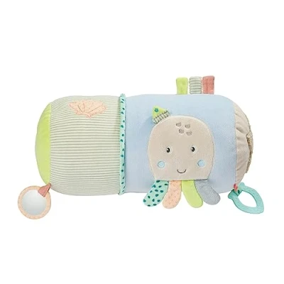 Abbildung von Fehn Krabbelrolle Meereskinder Baby Krabbelhilfe Rolle mit niedlichen Meerestieren Babyspielzeug Krabbeltier Spielfunktionen Krabbelspielzeug für Babys und Kleinkinder ab 0+ Monaten