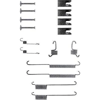 Abbildung von HELLA 8DZ 355 200 311 Zubehörsatz, Bremsbacken TOYOTA: Corona VI Schrägheck, Carina Limousine, FORD: MONDEO 2, 2 Stufenheck, 1