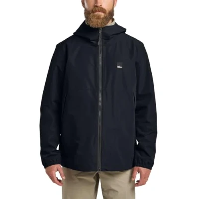 Abbildung von Jack Wolfskin Terraview Hardshelljacke, Herren, Größe: 3XL, Cold coffee
