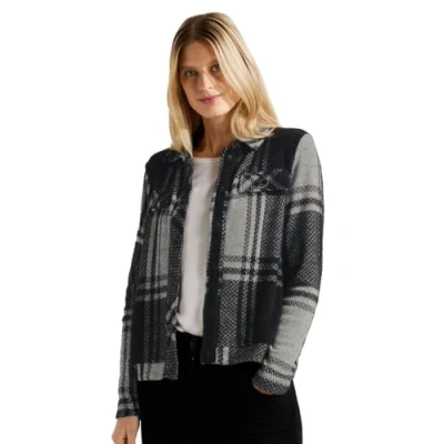 Abbildung von CECIL Jacquard Jacke Kariert