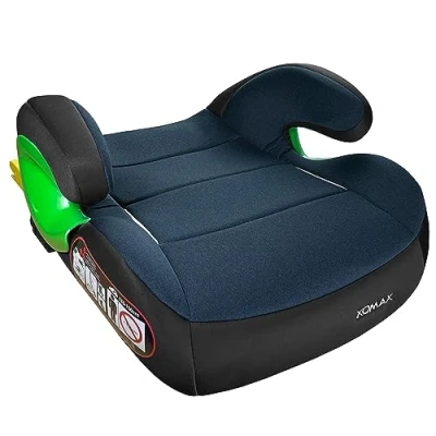 Abbildung von XOMAX KBH310 black Kindersitz mit ISOFIX I mitwachsend 15 36 kg, 3 12 Jahre, Gruppe 2/3 bequeme Armlehnen ECE 8