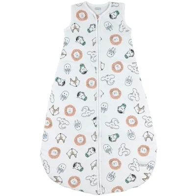 Abbildung von Meyco Baby Schlafsack Rund Gefüttert Animal Multicolour 110cm Einzelpackung